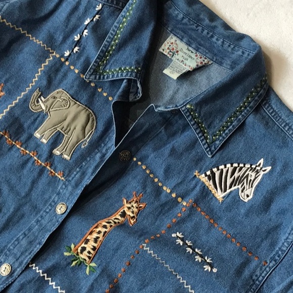 New Directions Plus Jean Shirt. Sz. 2X - Picture 2 of 6